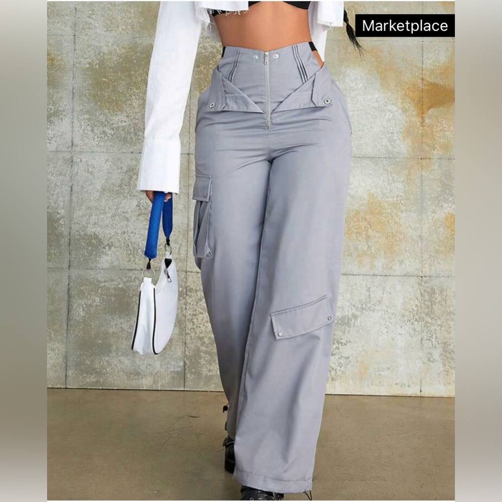 Women’s Small grey-ish shein pants